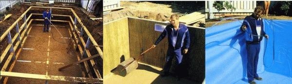 
Вкладыши для бассейнов		