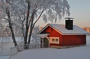 
Схема постройки бани		