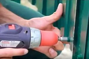 Калитка из металлопрофиля своими руками &ndash; схема + порядок выполнения работы