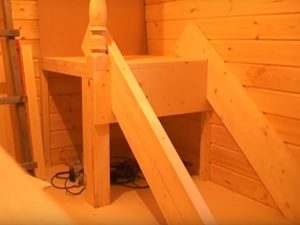 Лестница на мансарду своими руками: пошаговая инструкция + фото