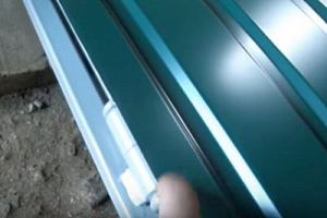 Калитка из металлопрофиля своими руками &ndash; схема + порядок выполнения работы