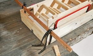 Лестница раскладная на чердак своими руками с люком: пошаговая инструкция