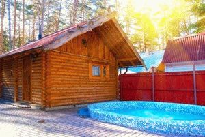
Схема постройки бани		