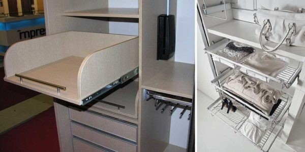 Как организовать шкаф-купе внутри Как организовать шкаф-купе внутри