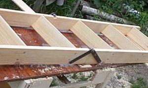 Лестница раскладная на чердак своими руками с люком: пошаговая инструкция