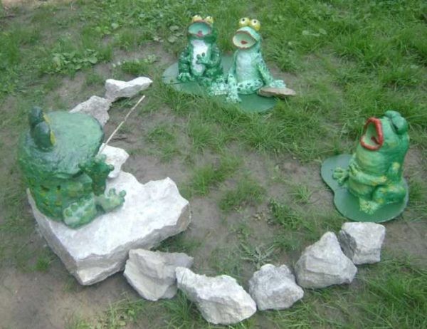 Как сделать фигурки, скульптуры для сада и участка Как сделать фигурки, скульптуры для сада и участка