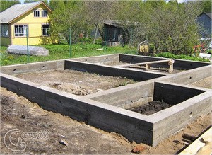 Фундамент под баню
Фундамент под баню