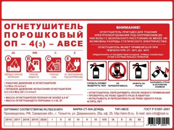 Какой выбрать огнетушитель для дома &ndash; на что обращать внимание и рейтинг ТОП-15