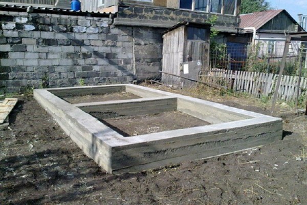 Фундамент из шлакоблоков
Фундамент из шлакоблоков