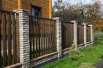 Кирпичные столбы для забора своими руками: пошаговая инструкция