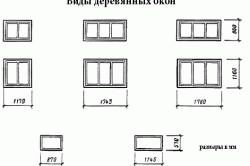 
Окна для бани деревянные		