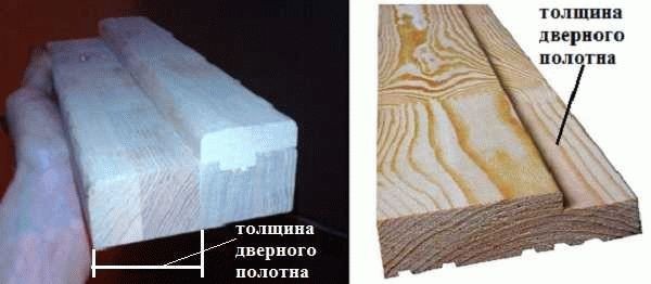 
Деревянная дверь своими руками		