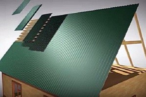 Устройство кровли из профлиста по деревянной обрешетке: технология и пошаговая инструкция Устройство кровли из профлиста по деревянной обрешетке: технология и пошаговая инструкция