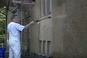 Покраска фасада дома: виды материала, инструкции