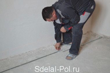 Бетонная стяжка пола
Бетонная стяжка пола