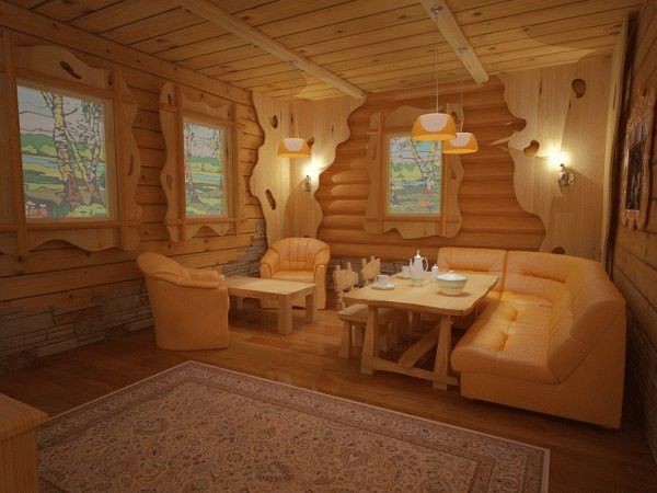 Отделка русских бань
Отделка русских бань