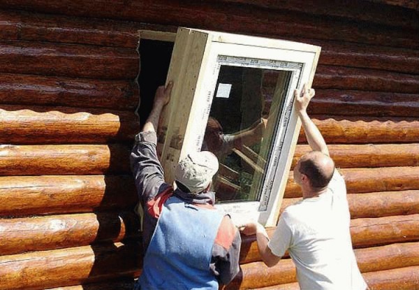 
Окна для бани деревянные		