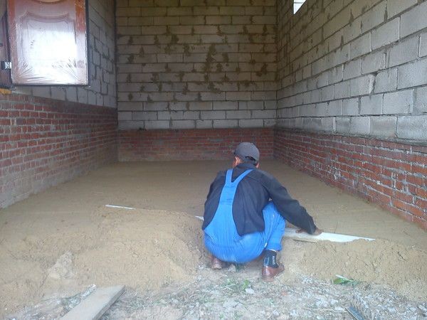 Пол в гараже своими руками: подробная инструкция с фото