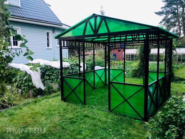 Беседки из металла своими руками: фотоподборка Беседки из металла своими руками: фотоподборка