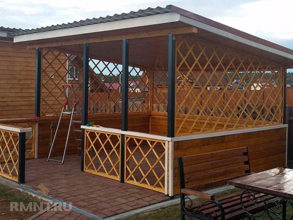 Беседки из металла своими руками: фотоподборка Беседки из металла своими руками: фотоподборка